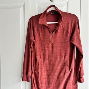 Terracotta color Toad&co dress